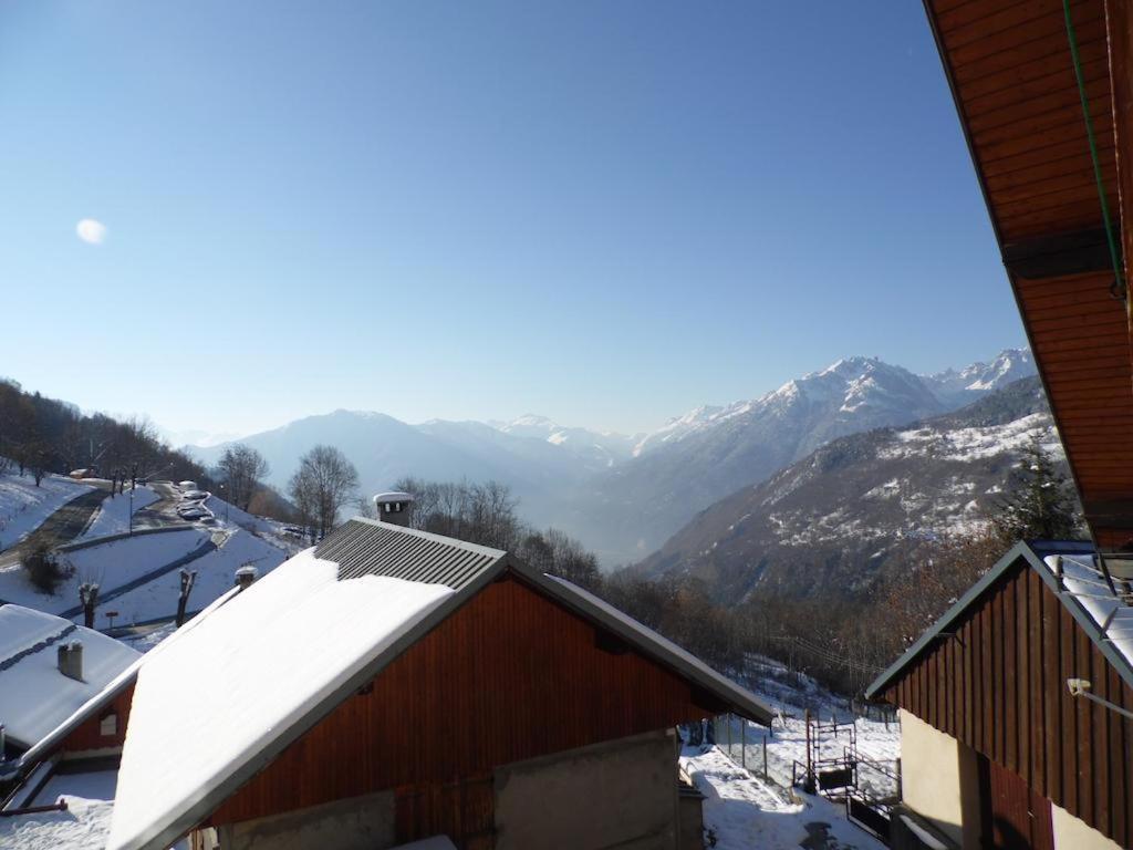 Chalet 1200 Saint-François-Longchamp Exterior foto